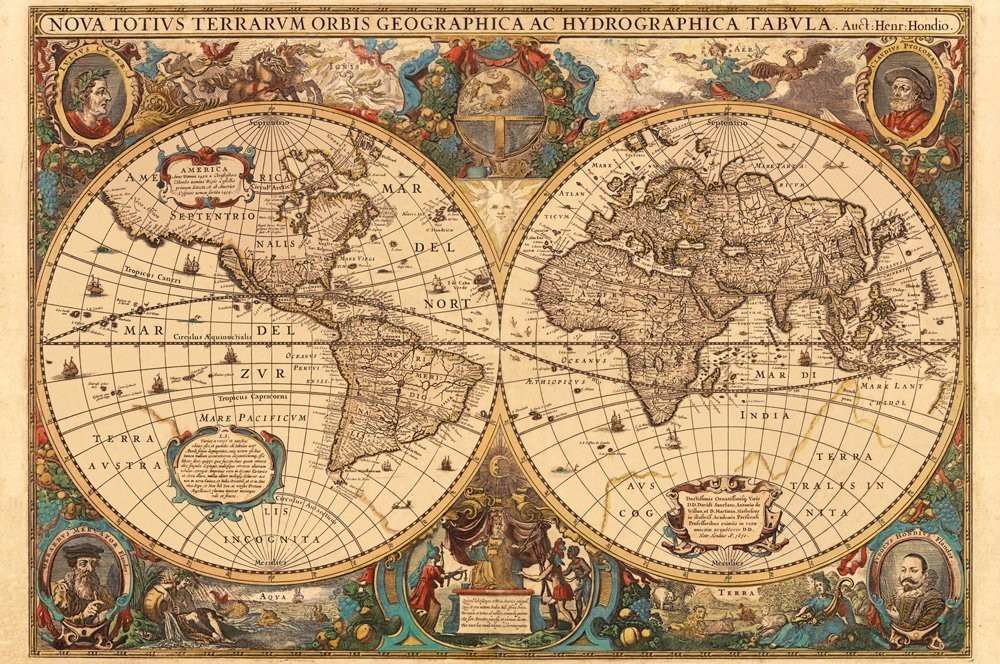 Gimnasia Regularidad borde Historical World Map, 5000pc – Autoslot.com